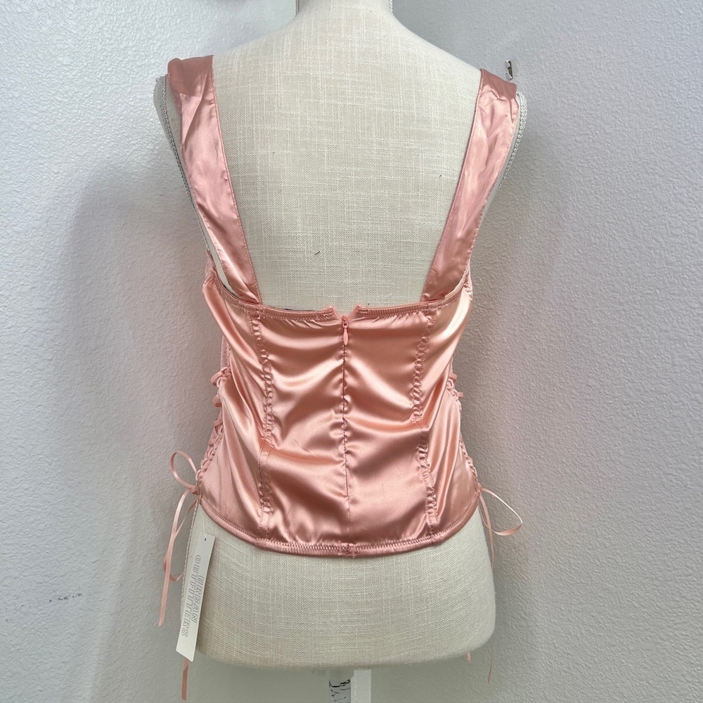 NWT Kimchi Blue Angela Pink Blush Tank Top - Picture 3 of 5
